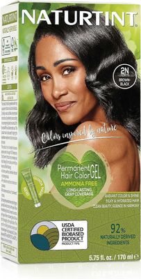 Naturtint, Hiusväri Ruskea Musta 2N, 170ml