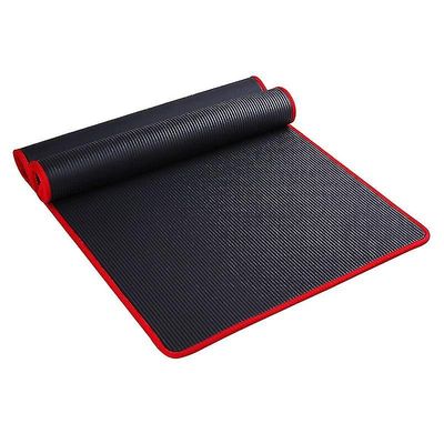 Mikasa 10 mm tyk skridsikker yogamåtte Sort