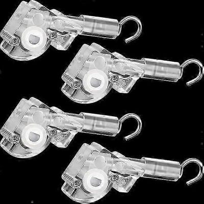 4 kpl Blind Wand Tilt Control Wand Tilter 1 tuuman mini Blind Head Rail Blind Tilt -mekanismin vaihto D-muotoisella hammaspyörän kallistusmekanismi...