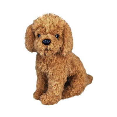 Flye Realistisk plysj leketøy hund labradoodle hund plysj fylt dyr for barn Som vist