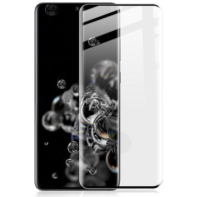 3D buet full dekning herdet glass skjermbeskytter film for Samsung Galaxy S20 Ultra 5G