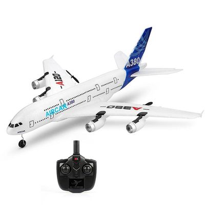 Wltoys XK A120 Aircar A380 malli lentokone 3CH EPP 2.4G kaukosäädin lentokone kiinteä siipi RTF lelu
