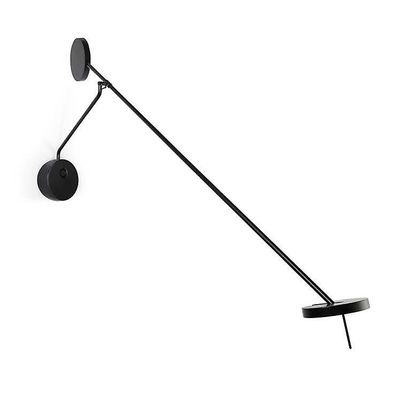 LEDS-C4 GROK Lighting Usynlig LED væglæselampe Mat sort Touch lysdæmper 550lm 3000K