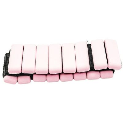 2pcs Træningsarmbånd Silikone Sport armbånd Pink