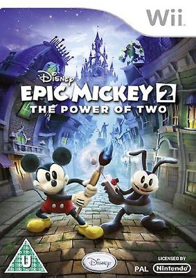 Nintendo Disney Epic Mickey 2 - Kahden voima (Wii) - PAL - Uusi & sinetöity