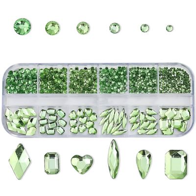 Monimuotoinen kynsien hurmaa kristalli litteä kynsi strassit kynsien jalokivet kivet-kiiltävä kynsitaide hurmaa tee-se-itse-kynsitaide koristelu b