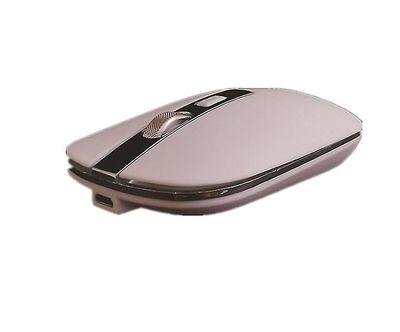 Coosilo 2,4 g trådløs mus, genopladelig Bluetooth 5.0 optisk gamingmus hvid