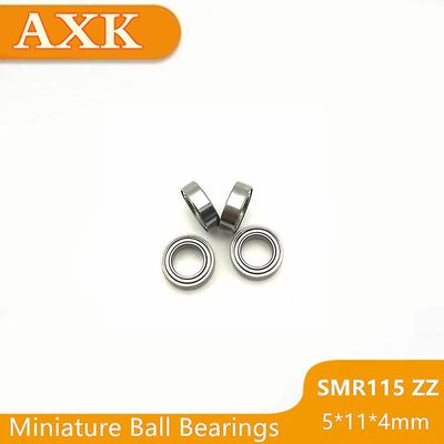 Særtilbud Smr115zz Abec-3 (10stk) 5x11x4mm rustfrit stål Miniature Smr115 Zz kuglelejer Smr115-zz