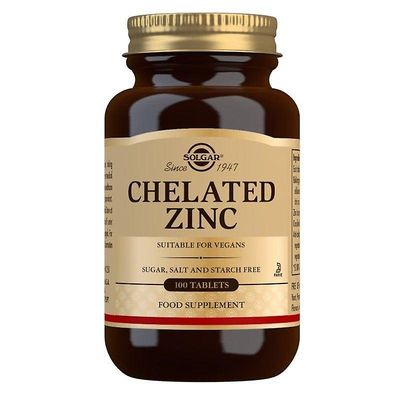 Solgar kelatoidut sinkkitabletit Tabletit 100 (12543549)