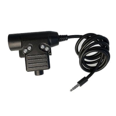 U94 Ptt Hodesett Militær Adapter For Z-taktisk For Telefon Mobiltelefon 3.5mm Plugg