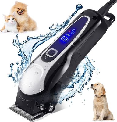 70% avslag -70% avslag -profesjonell hundeklipper, trådløs elektrisk langt hår hundeklippersett, profesjonell hund katt kjæledyrklipper, kjæledyr g...