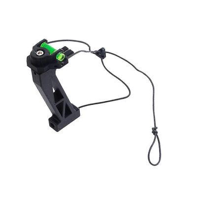 Jousiammunnan vapautuskouluttaja, jousiammuntavarusteet, vaakasuoralla kuplakorjauksella, simuloitu jousikahva. musta