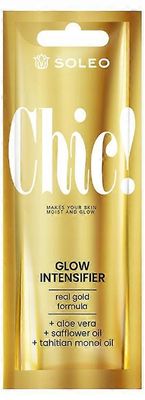 Soleo Tyylikäs! Kiihdytin, jossa on parkitushiukkasia