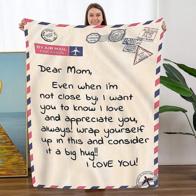 kaste teppe til min mor fra datter sønn, gave til mamma bursdag