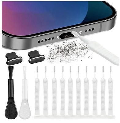 Best Trade iPhone mobiltelefon opladning port støvstik renere kit