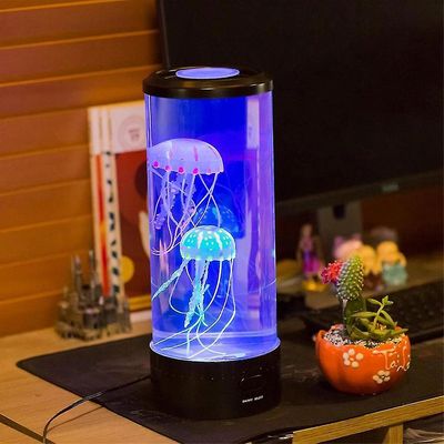 Usb maneter nattlys lava lampe skrivebord nattlys