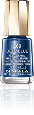 Mavala Mini kynsien väri Deep Blue 5ml Sininen