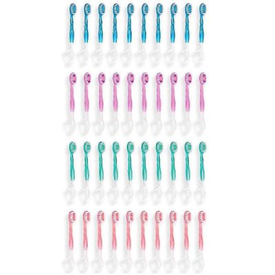 40 kpl kertakäyttöisiä minihammasharjoja matkalle - 5 toimintoa As Shown