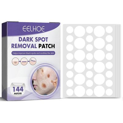 144-432 kpl pistehoitolaastareita tumman täplän poistoainetta ihon kirkastavat tarrat