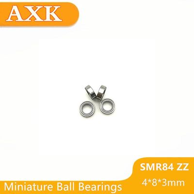 Udsalg Gratis forsendelse Smr84zz Abec-3 (10stk) 4x8x3 mm rustfrit stål miniature Smr84 Zz kuglelejer Smr84-zz