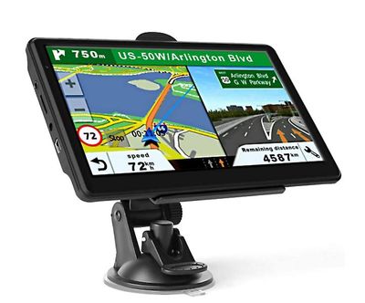 Gpmcv GPS-navigator 7 tums modell LJL-G700 med POI-fartkameravarning röstvägledningsspår