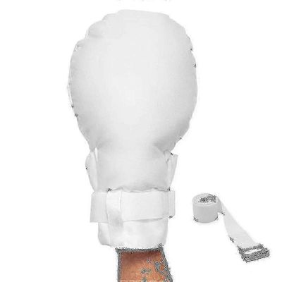 Lääketieteelliset kaksinkertaiset turvakäsineet - Yksi koko sopii kaikille käsikäsineen vanhuksille ja lääketieteellisiin toimenpiteisiin