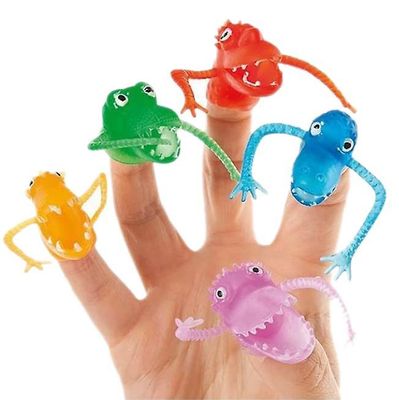 Handuo 10pcs Monster Finger Cool for Kids Party Fun Toys Puppet Show