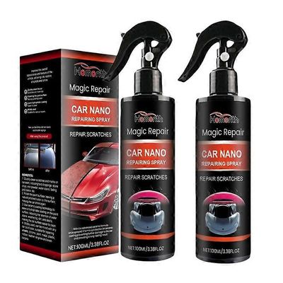 1-3x auton naarmuuntumisen korjaus nanosuihkenaarmu poista keraaminen pinnoite maalitiiviste 2pcs
