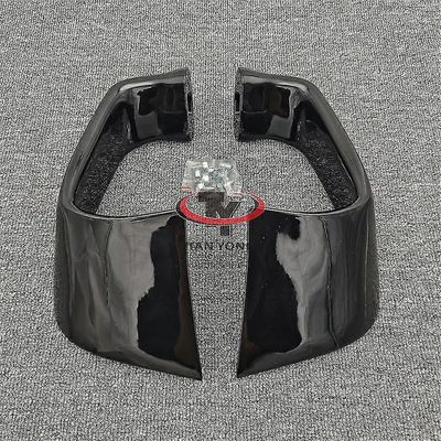 Fit R6 2017-2021 Taivutussiipi Siivet Musta moottoripyörä Aerodynaamiset siivet R1: lle 2016-2022 Tuulisiiven kansi muovi tyyli 1