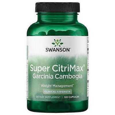 Swanson Vitamins Swanson Vitamiinit Super CitriMax Garcinia Cambogia, 120 kapselia