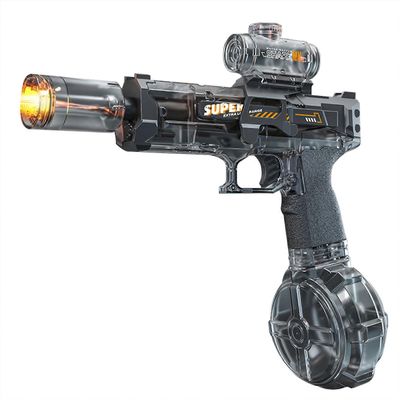 Lasten sähköinen vesiammuntalelu pitkän kantaman blaster interaktiivisella valaistuksella uima-altaalle, rannalle, kesähauskanpitoon, akkukäyttöise...