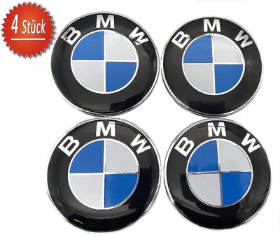 4x Bmw 68 mm Nabenkappen Fr Alufelgen Felgendeckel 68mm Nabendeckel Nabenabdeck