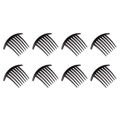 AIR Fashion Hair Clip Tænder Side Comb-Black 4pcs