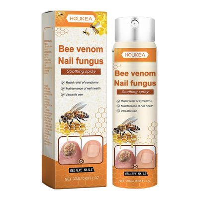 Bee Venom kynsien korjausseerumi, kynsienhoitoliuos, luonnollinen mehiläismyrkky kynsienhoitosuihke, sisäänkasvanut varpaankynsien hoitosuihke 1pcs