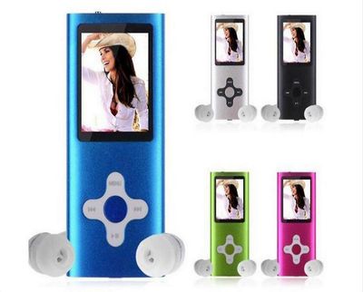 Ruili 2 GB 4 GB 8 GB MP4-afspiller på 1,8 gb skærm Blå 16GB