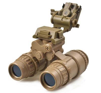 Airsoft Tactical PVS15 pimeänäkölasit nukkikikarit kypäräkiinnityksellä Ei toimintoa NVG-malli taktiseen koristeluun ja