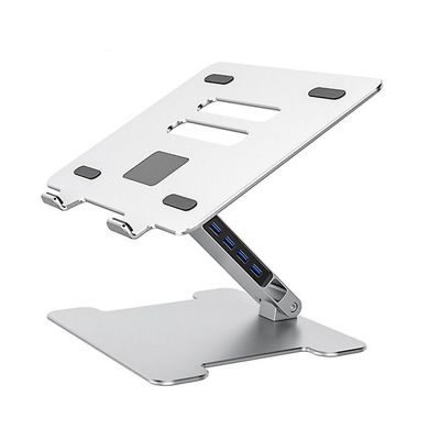 Stationært sammenklappeligt stativ med Usb3.0 Kølende aluminiumslegering skridsikker stander