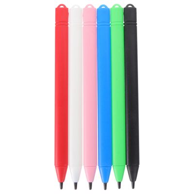 6 stk børn tabletter udskiftning stylus penne tegning tablet penne stylus pen tablet stylus pen pen tegning pen 12.2x1.9cm