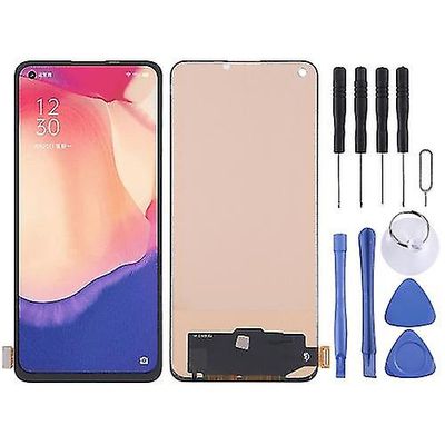 Tft-materiaalin LCD-näyttö ja digitoijan täyskokoonpano Oppo Reno4 Se / Realme V15 5g / Realme 7 Pro / Realme X7 / Realme 8 Pro / Realme 8 4g / Realme
