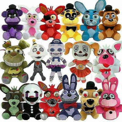 Fnaf Viisi yötä Freddyn muhkea nukke plushies pehmeä lelu lapset