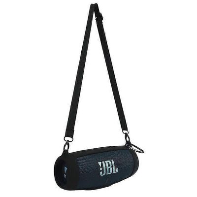 JBL Charge 5 -kantolaukulle Bluetooth-kaiuttimen putoamisenestosuoja, jossa on olkahihna ja Musta Style A