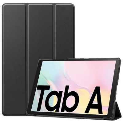 König Tablet taske til Samsung Galaxy Tab A7 Protective Case Wallet Cover 360 Case Cases Sort