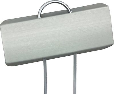 Augro 25x kasvikyltit, suuri tyyppi, valmistettu metallista - korkeus 27cm, merkintäkenttä 9x3cm-säänkestävät kasvimerkit