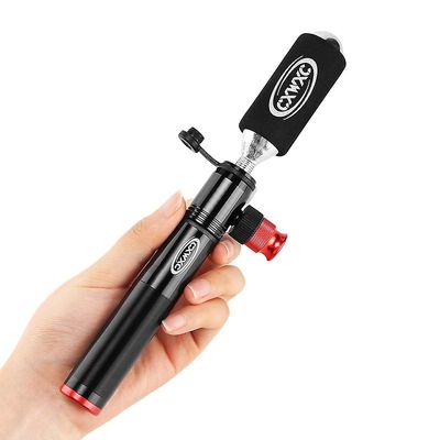 Elescopic Cykel Pumpe CO2 inflator Mini Cykel Hånd bold luftpumpe