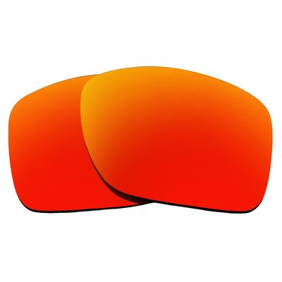 Polariseret rødt spejl Oakley Style Switch udskiftning linser af Seek Optics Rød spejl 61 mm