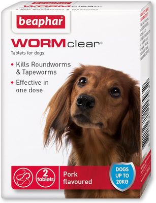 Beaphar WORMclear koira koirille enintään 20kg