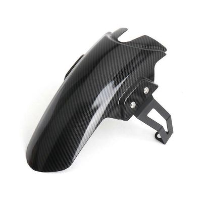 Moottoripyörän etupyörän lokasuojan lokasuoja kiinnikkeellä Moto Guzzi V100 Mandello S V100 20:lle Carbon Fiber Pattern