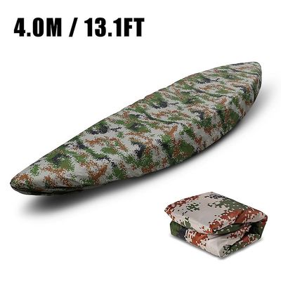 Universal Kajak Cover Kanobåd Vandtæt Uv-resistent kajakdæksel Camouflage 1 4m