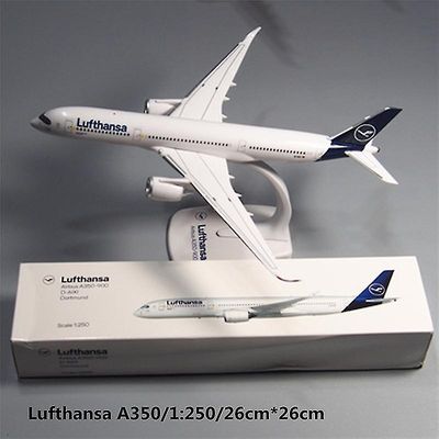 29cm 1:200 Plast Tyskland Air Berlin Airlines Airbus 330 A330 Airways Lufthansa A350