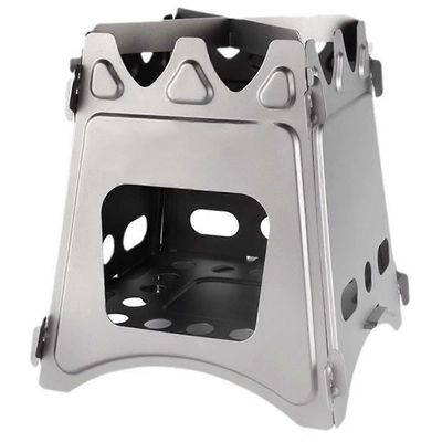 Puuhella Titaani Liesi Ruoanlaittolaitteet Taitettava uunipoltin Suuri piknik Titanium Ultralight Kuten